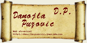 Danojla Puzović vizit kartica